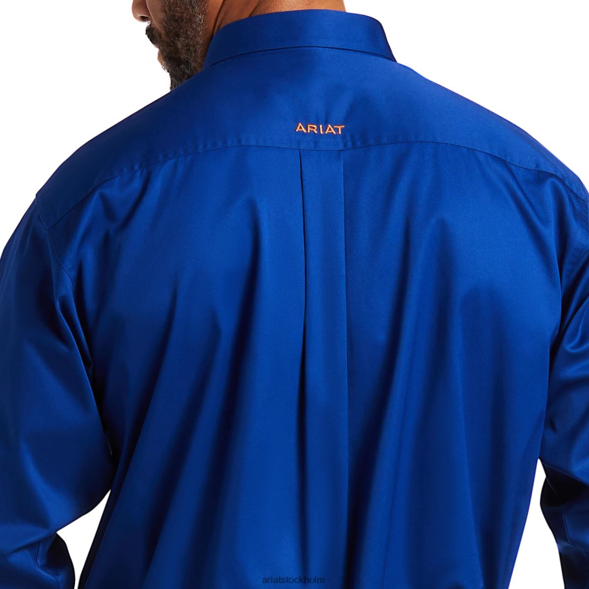 blast Ariat solid twill skjorta med klassisk passform ultramarin män F0484948