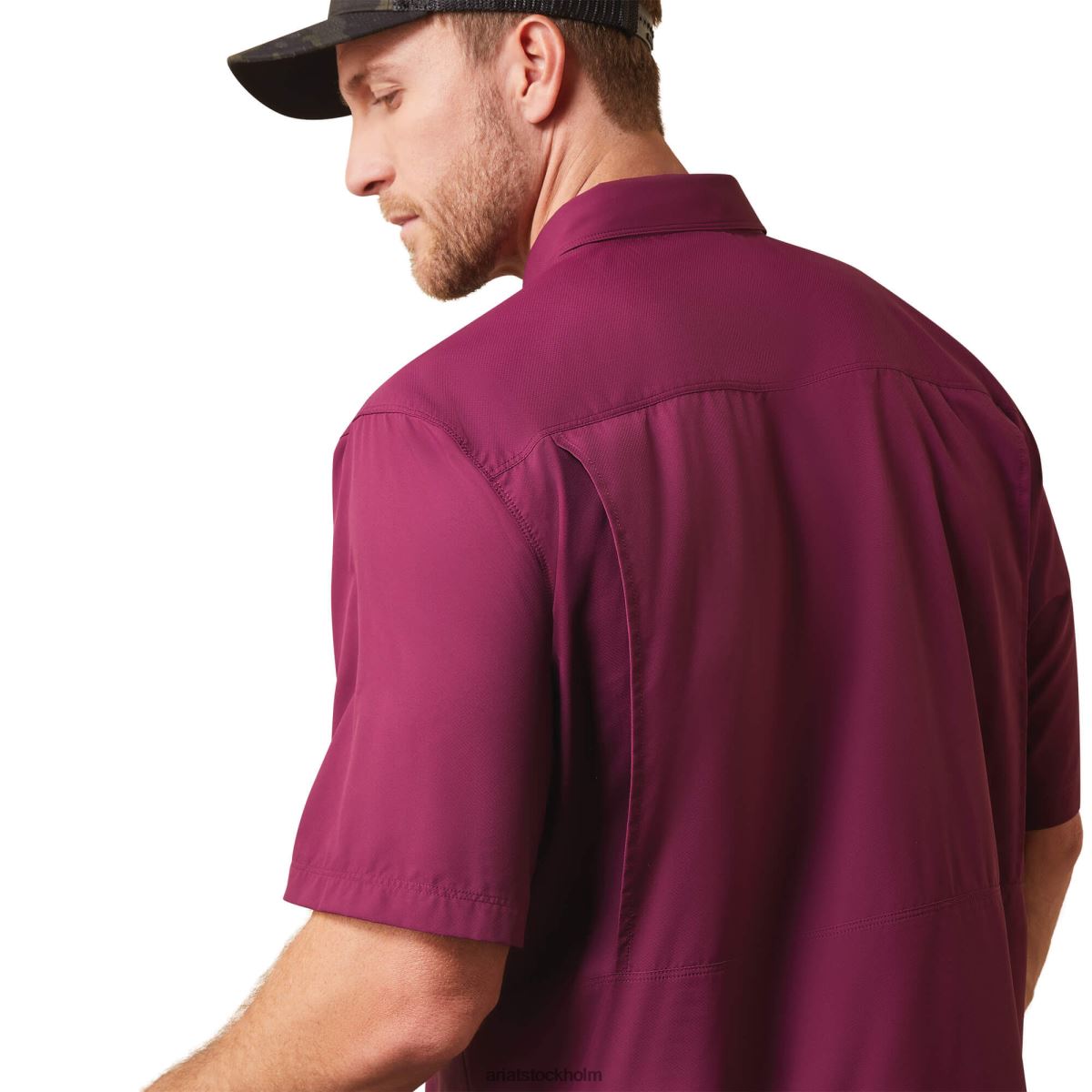 blast Ariat venttek outbound skjorta med klassisk passform lila dahlia män F04841203