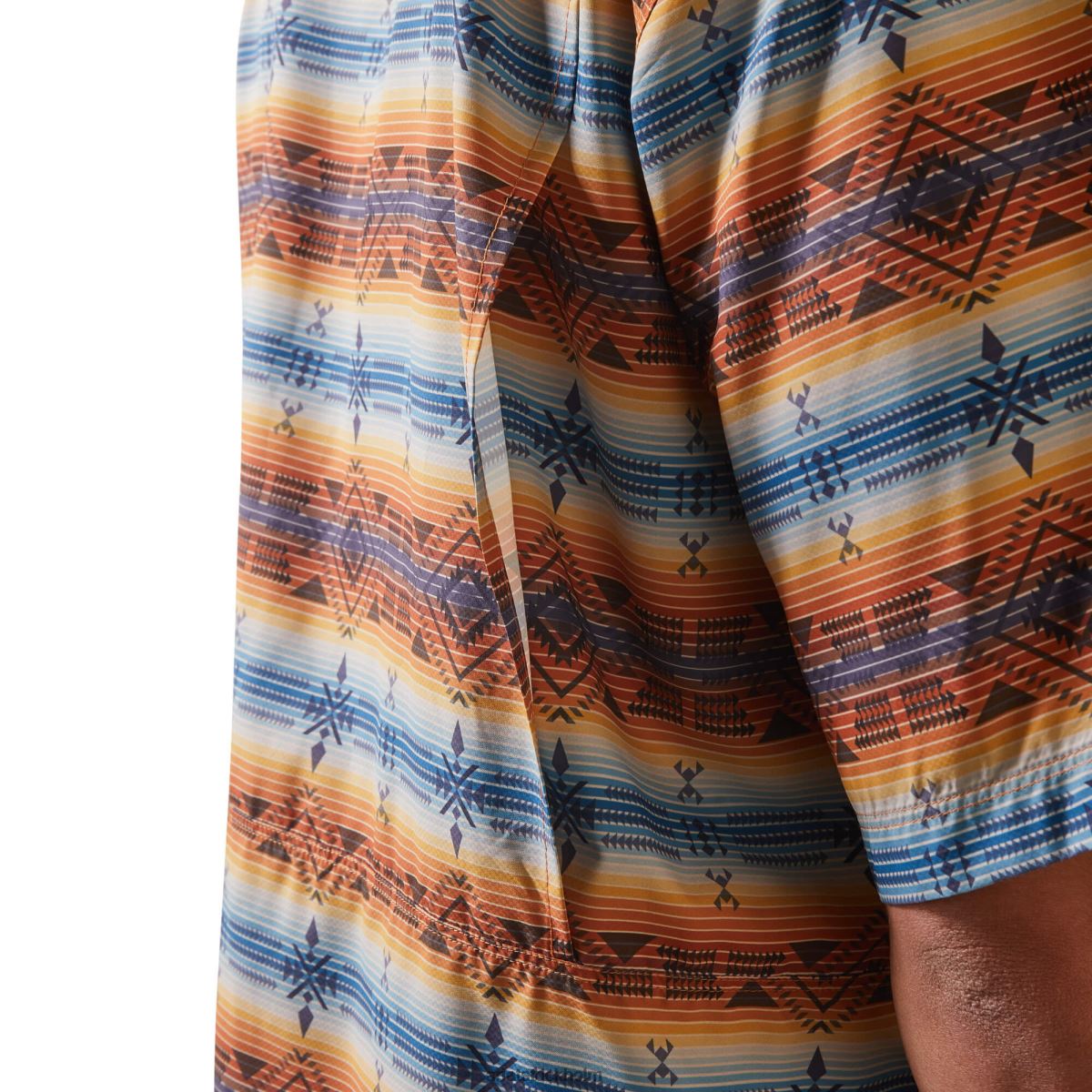 blast Ariat venttek outbound skjorta med klassisk passform oxford tan sydväst män F04841190