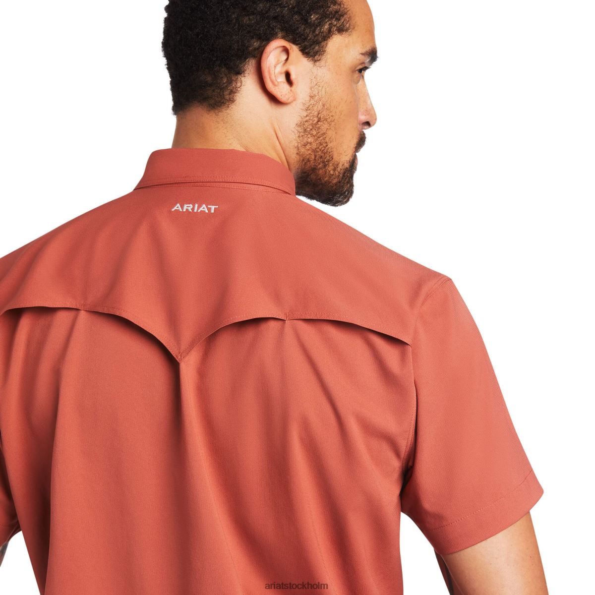 blast Ariat venttek västern skjorta marsala män F04841242