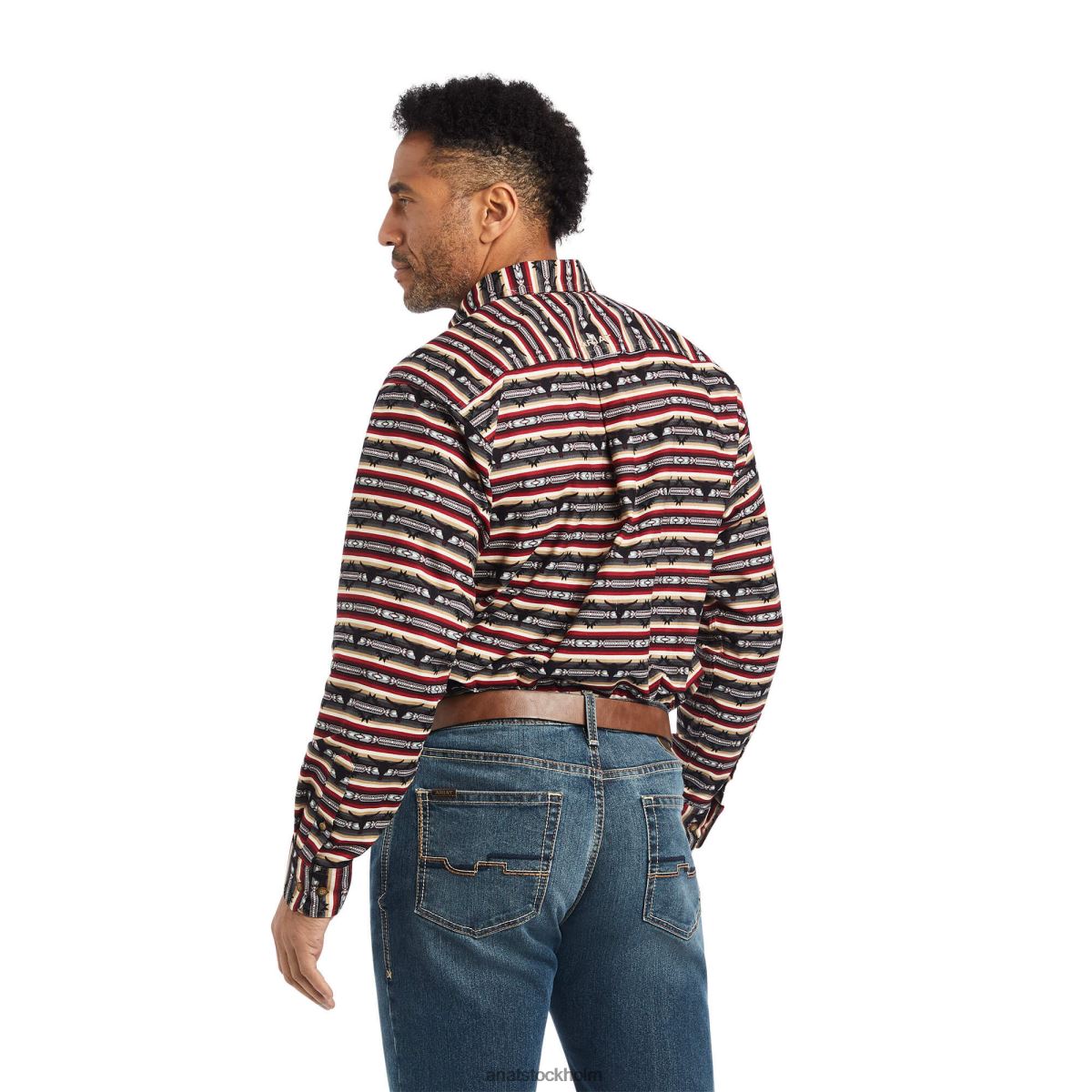 blast Ariat winford skjorta i klassisk passform monument män F04841195