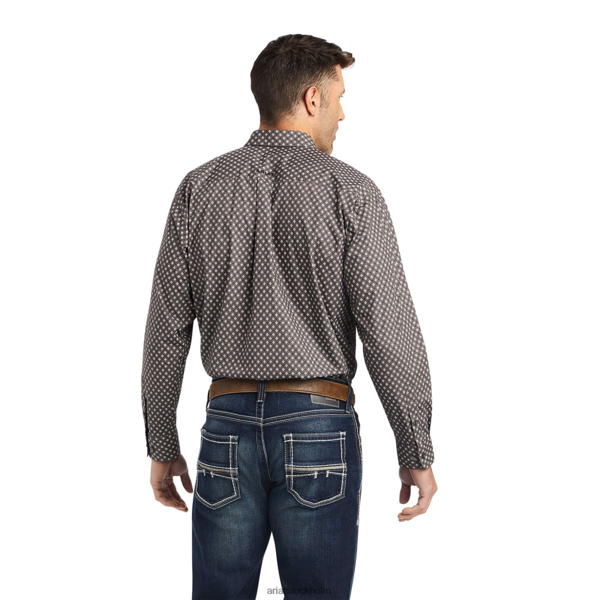 blast Ariat winston skjorta med klassisk passform Eiffeltornet män F04841007