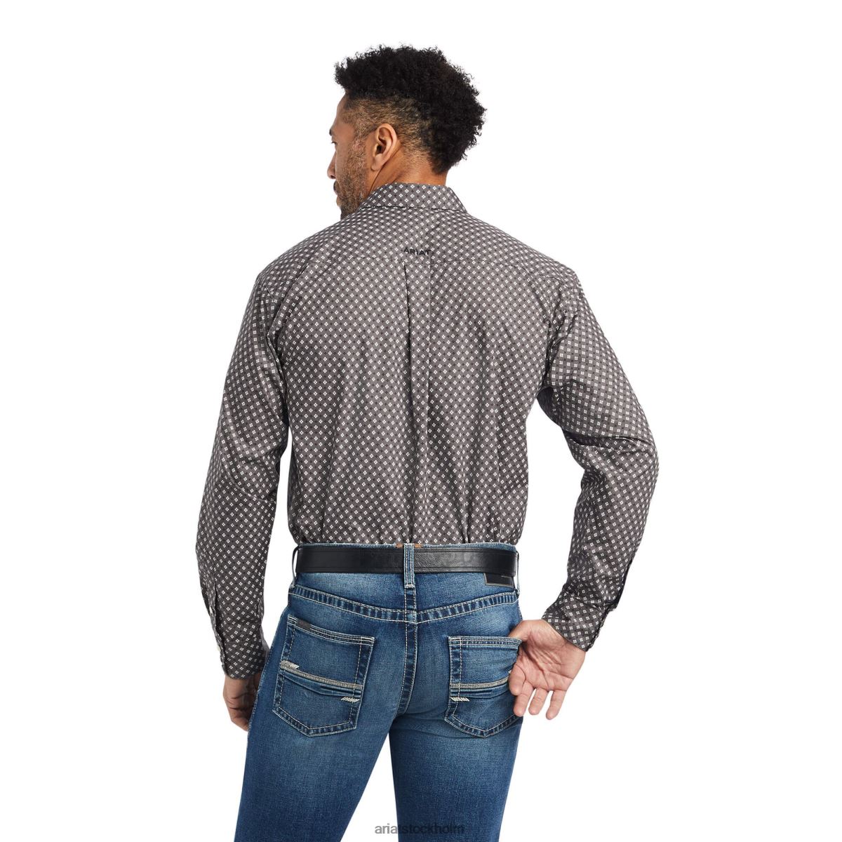 blast Ariat winston skjorta med klassisk passform Eiffeltornet män F04841269