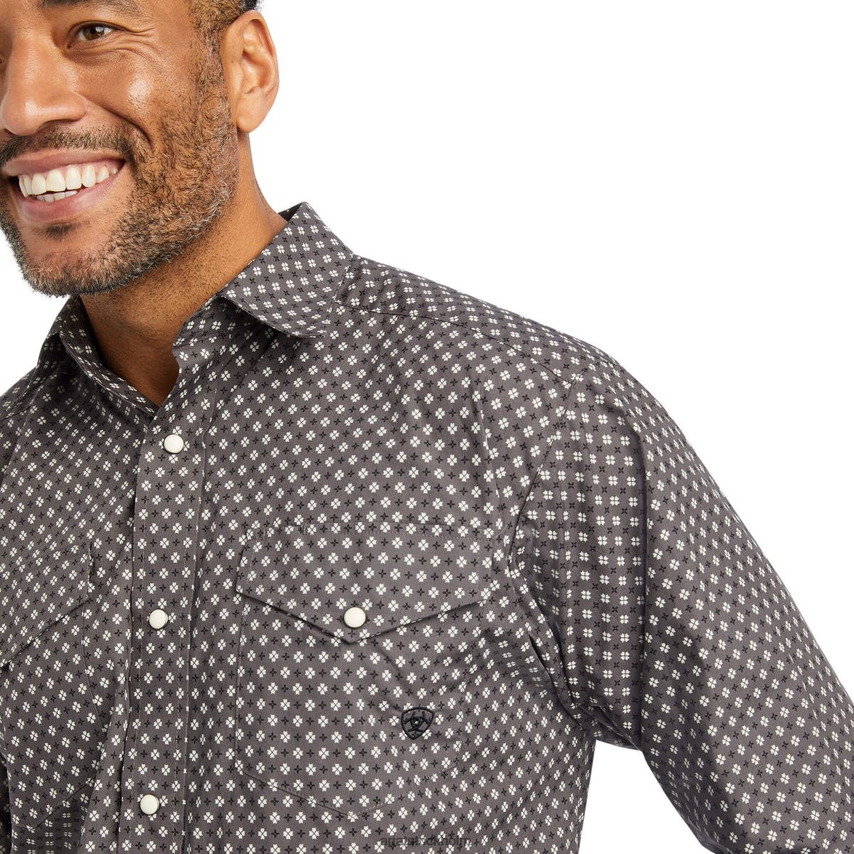 blast Ariat winston skjorta med klassisk passform Eiffeltornet män F04841269