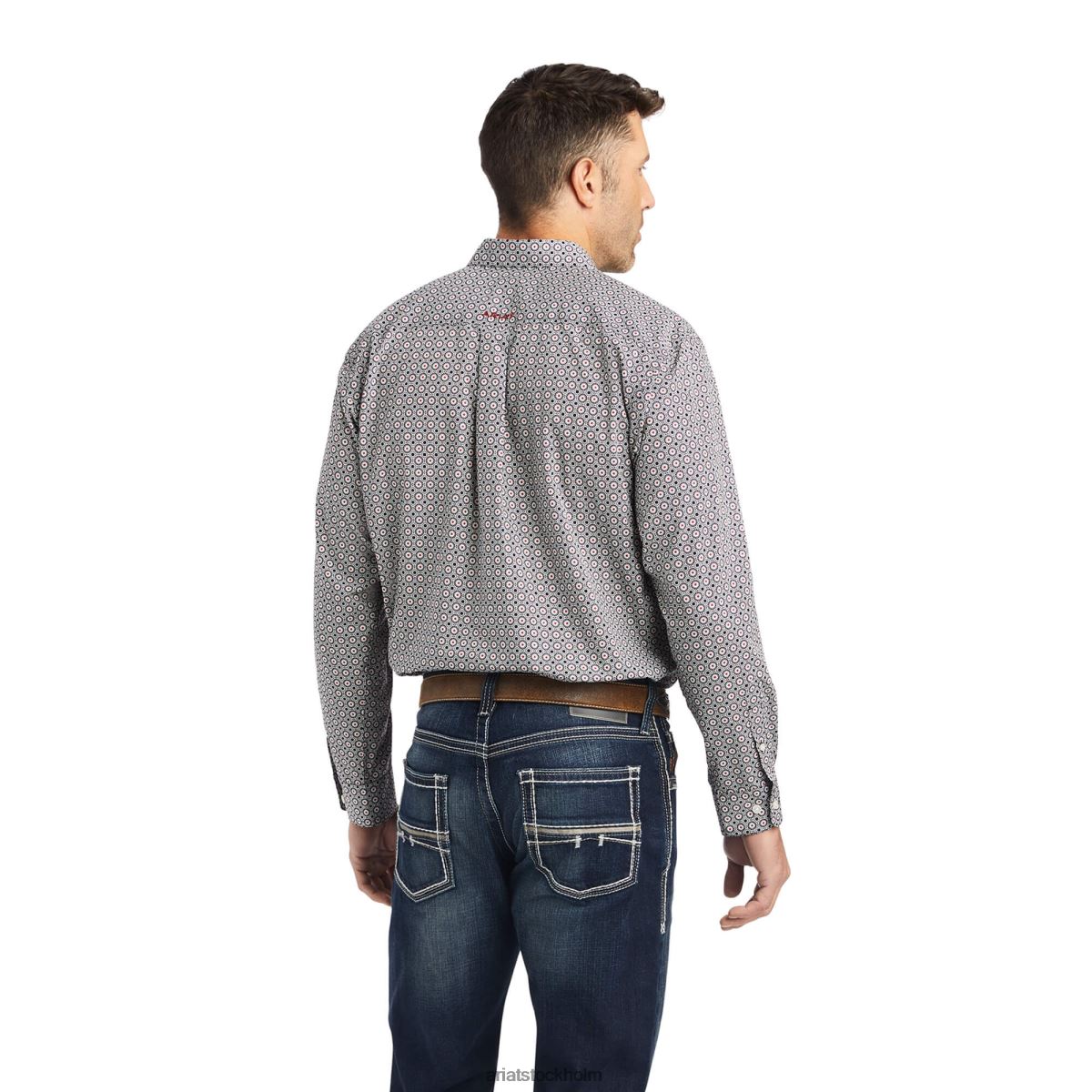 blast Ariat wooster klassisk passform svart män F04841292