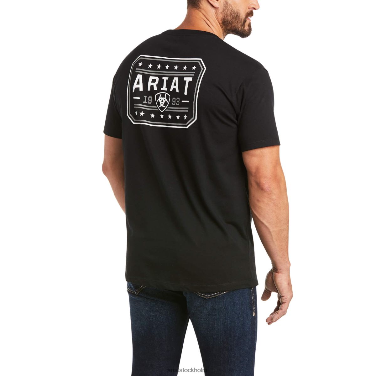 blast Ariat 93 frihet t-shirt Marin män F0484667