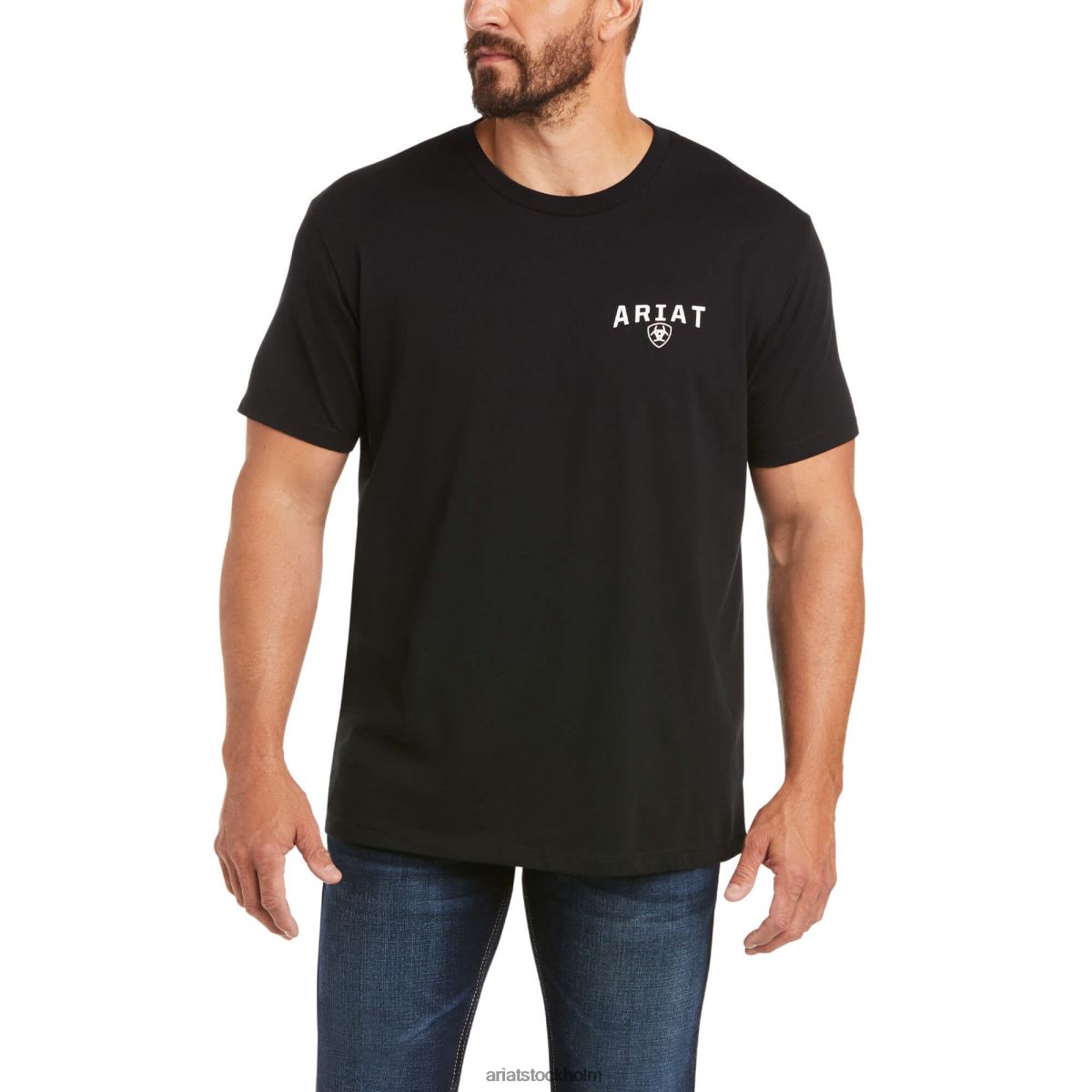 blast Ariat 93 frihet t-shirt Marin män F0484667