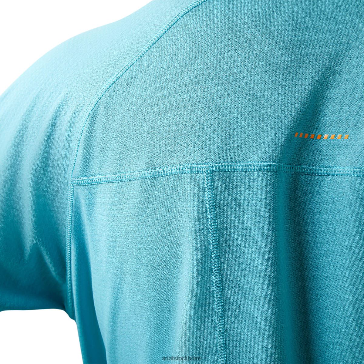 blast Ariat armeringsjärn heat fighter t-shirt Maui blå män F0484687