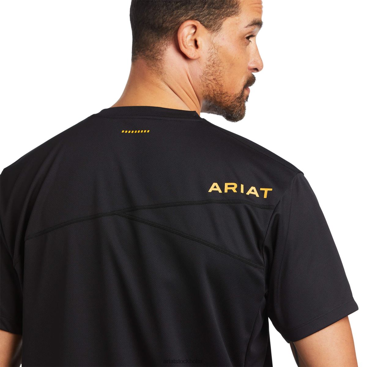 blast Ariat armeringsjärn polartec elite all season t-shirt svart män F0484891