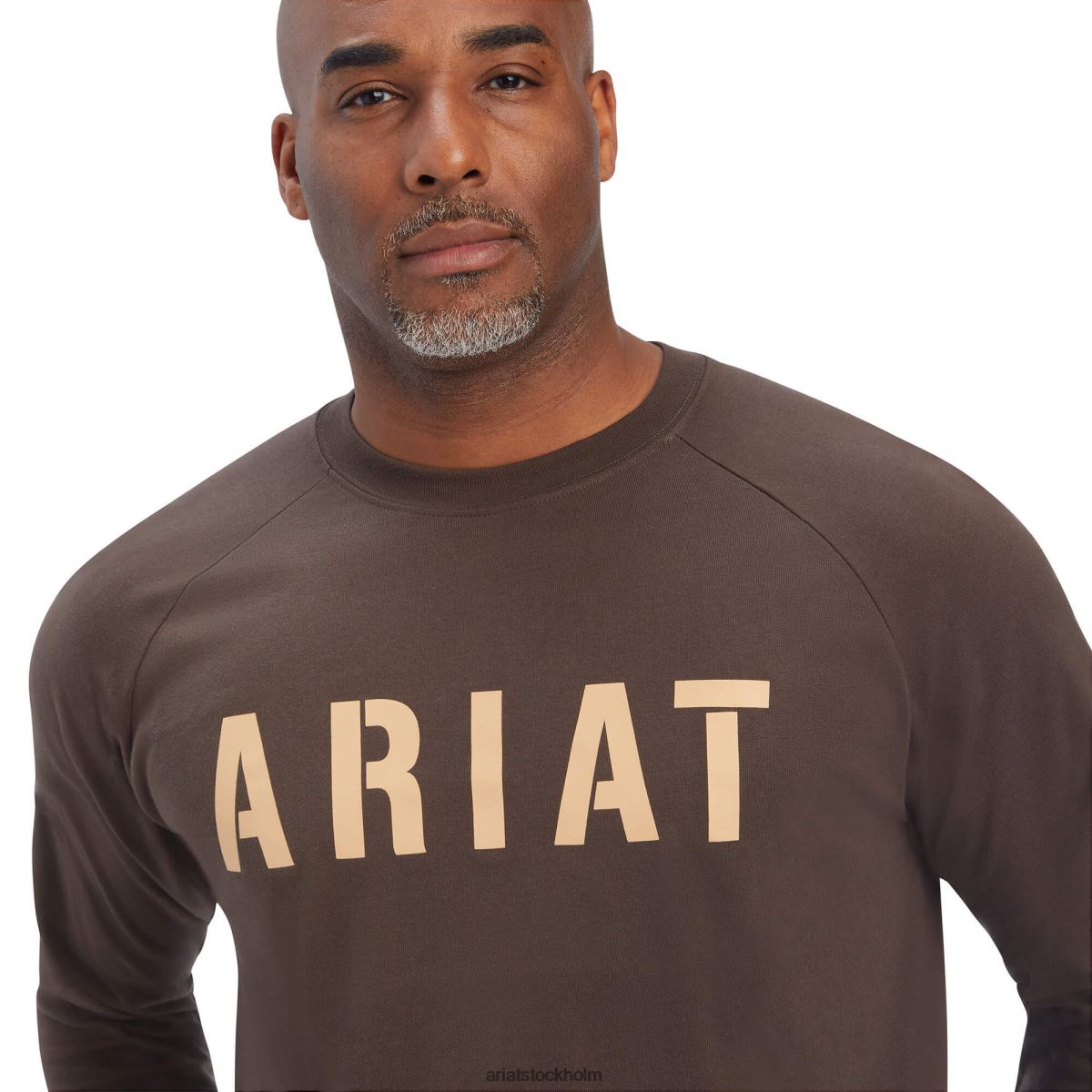 blast Ariat armeringsjärn t-shirt av bomullsstark block gärdsmyg män F0484725