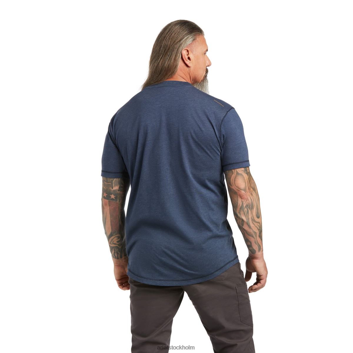 blast Ariat armeringsjärn t-shirt skifferljung män F0484576