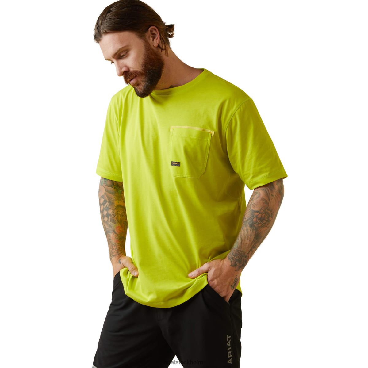 blast Ariat armeringsjärn t-shirt svavelkällor män F0484659