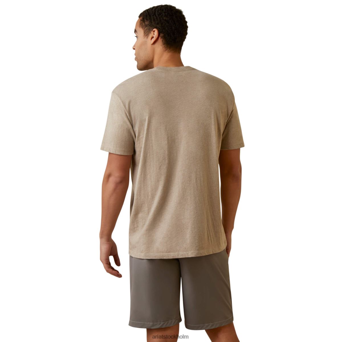 blast Ariat center fire t-shirt havregrynsljung män F0484938