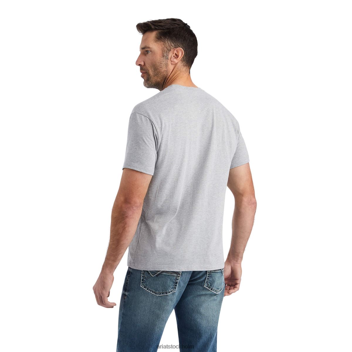 blast Ariat flagscape t-shirt atletisk ljung män F0484675