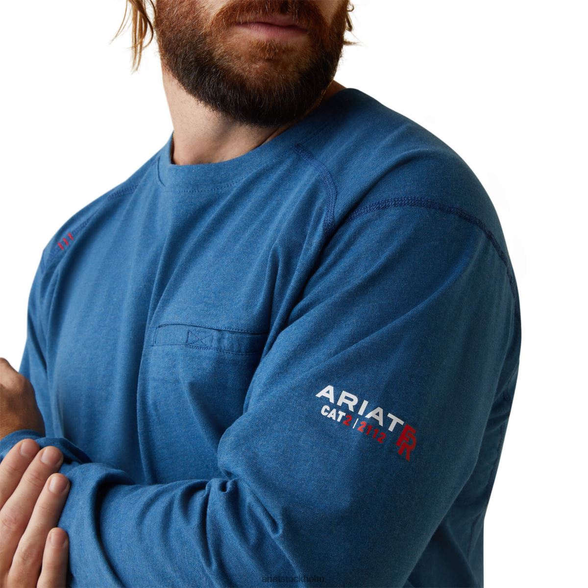 blast Ariat fr air crew t-shirt nyckel largo ljung män F0484771