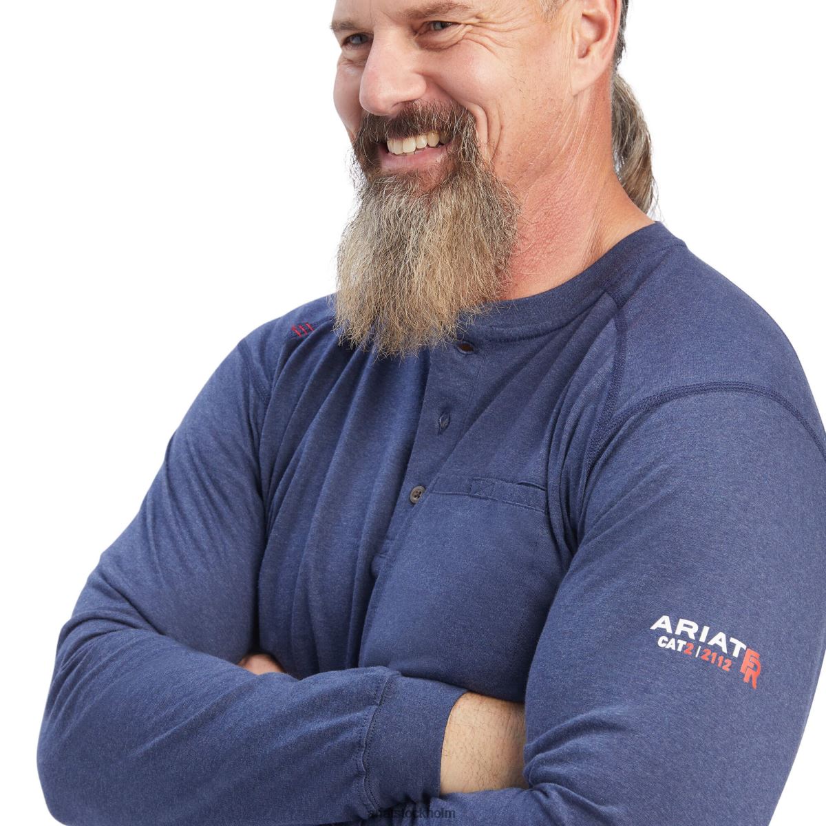 blast Ariat fr air service t-shirt marin ljung män F0484821