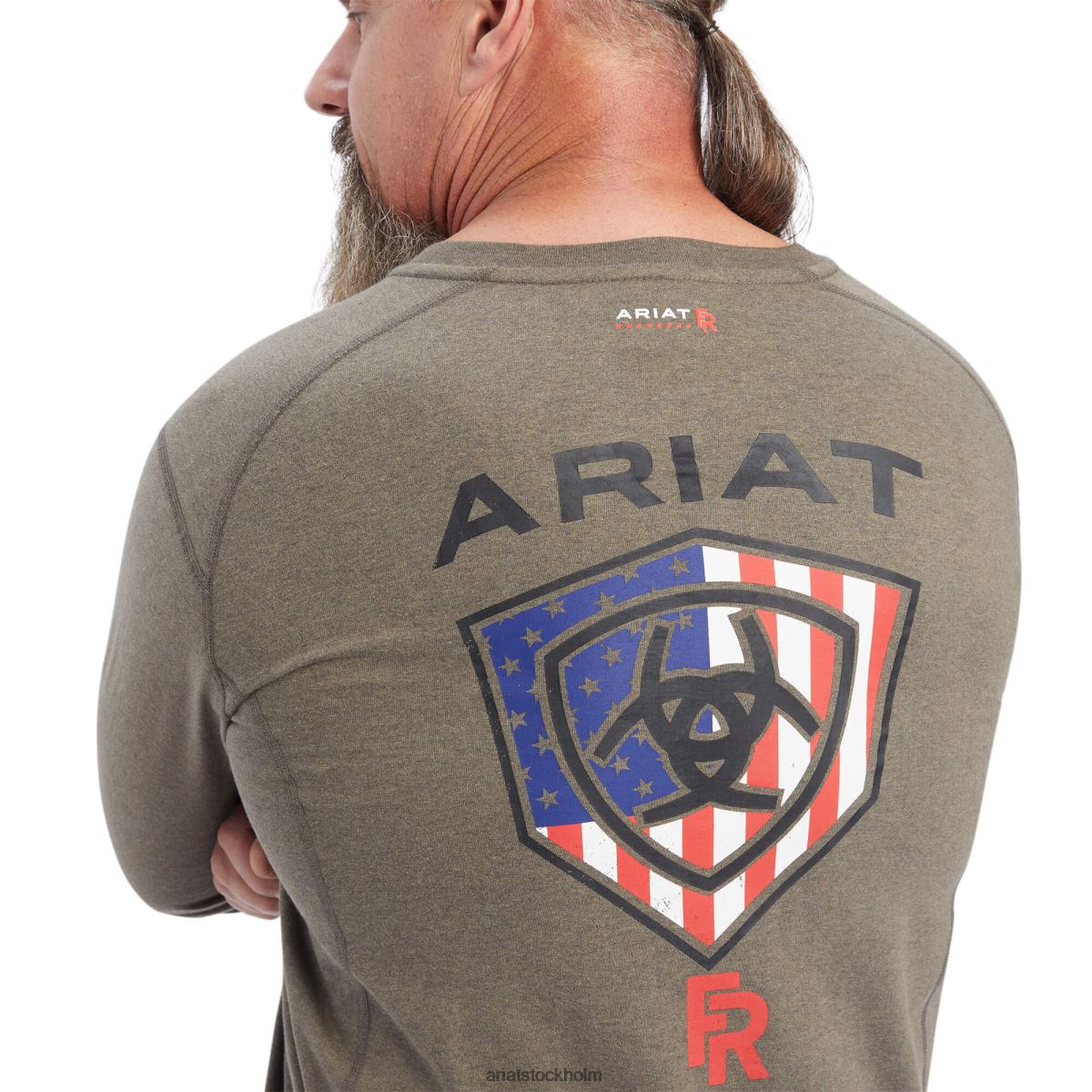 blast Ariat fr air service t-shirt salvia ljung män F0484823
