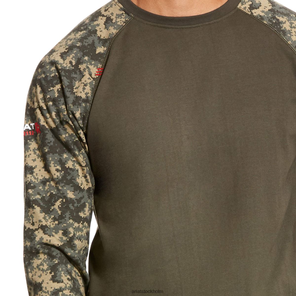 blast Ariat fr baseball t-shirt salvia digi camo män F0484803