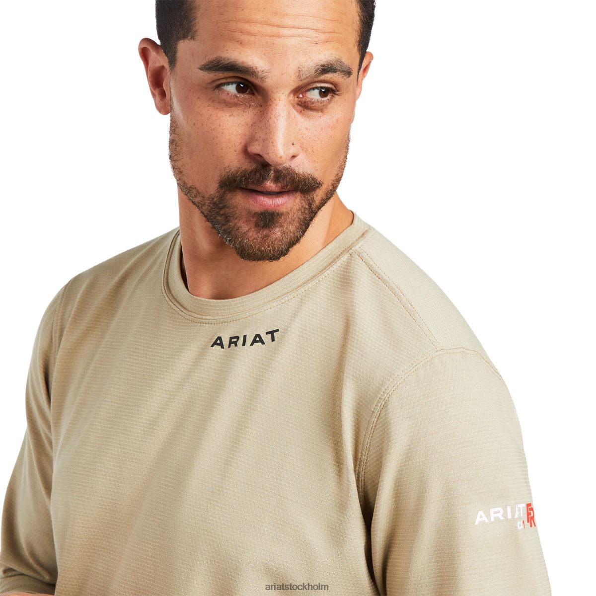 blast Ariat fr baslager t-shirt kaki män F0484782