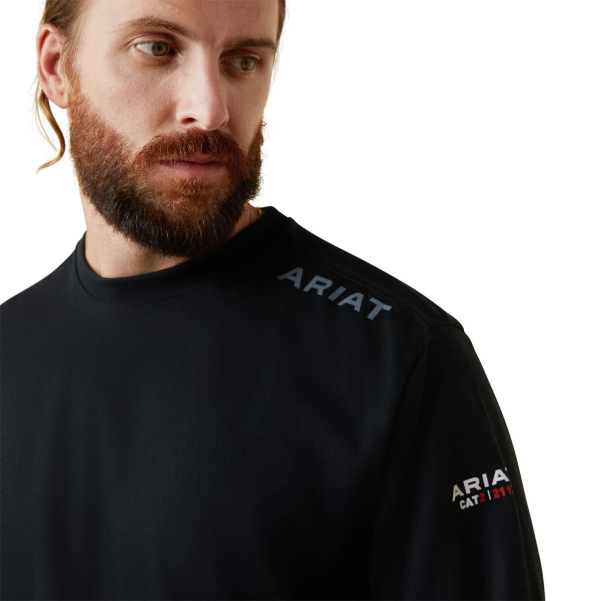 blast Ariat fr fr flagga t-shirt svart män F0484769
