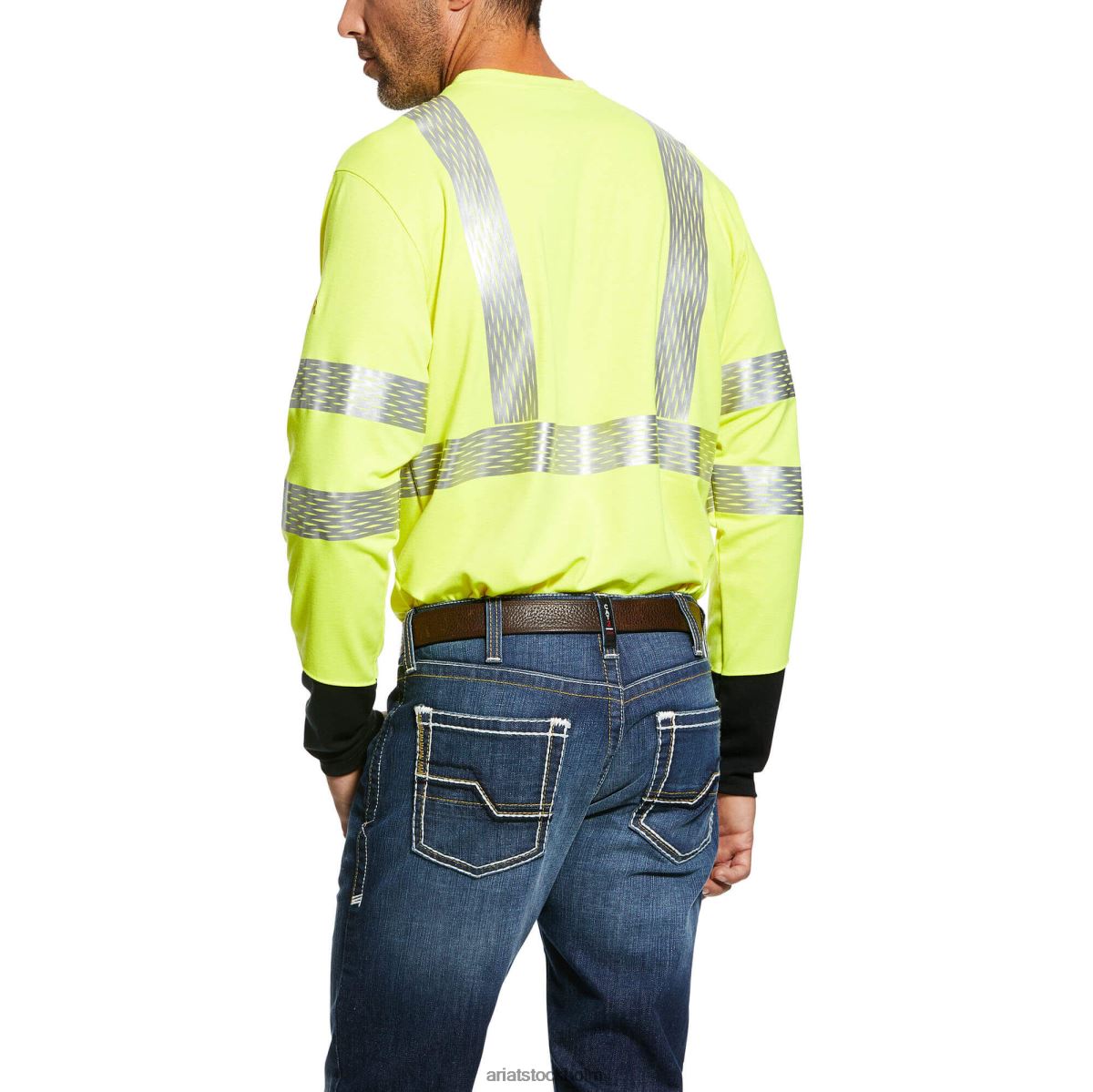 blast Ariat fr hi-vis t-shirt hi-vis gul män F0484813