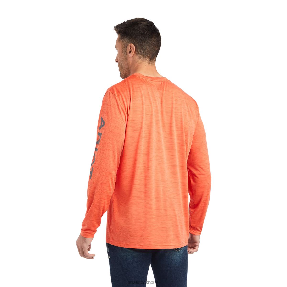 blast Ariat laddare logotyp t-shirt poiniciana män F0484728