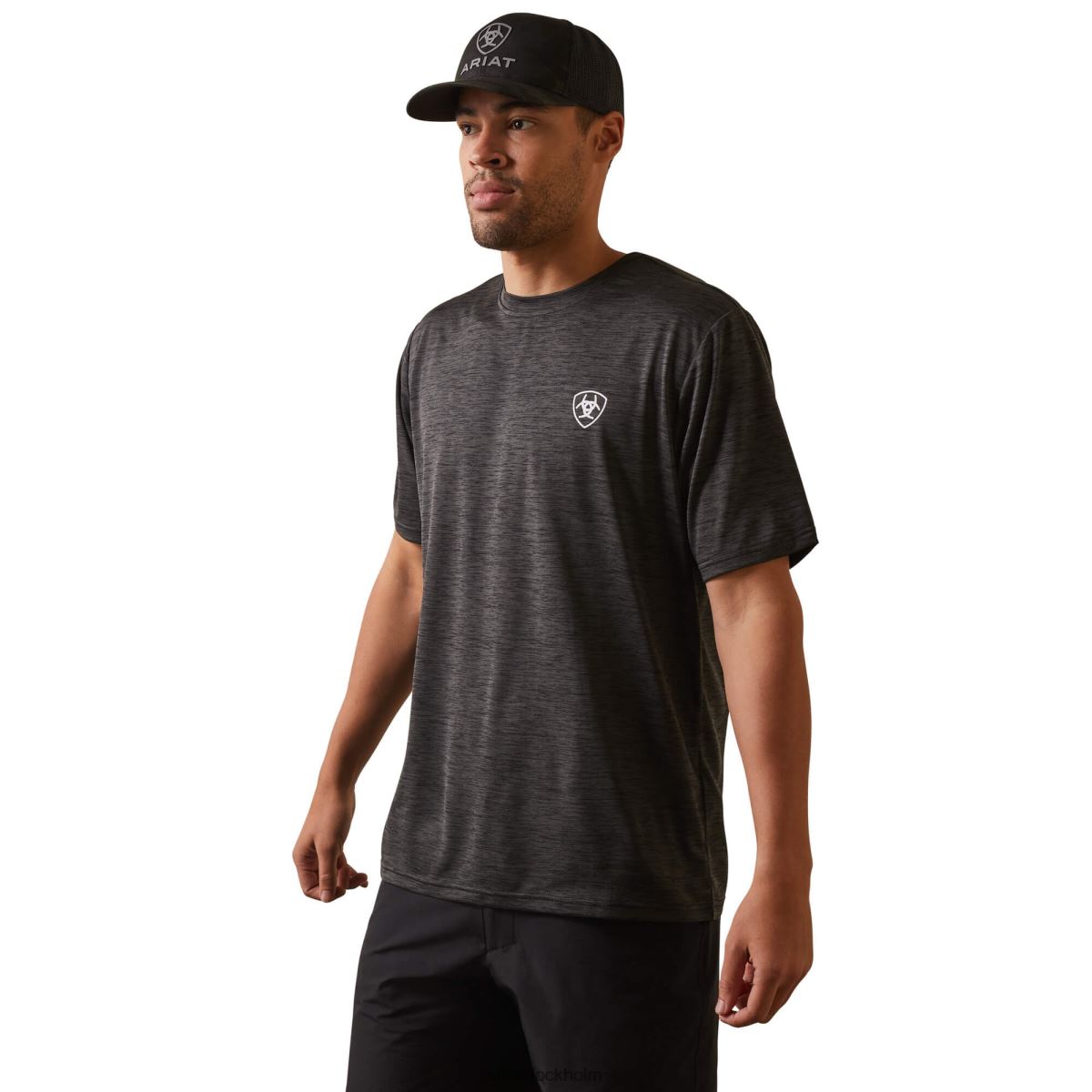 blast Ariat laddare stolt sköld t-shirt kolljung män F0484894