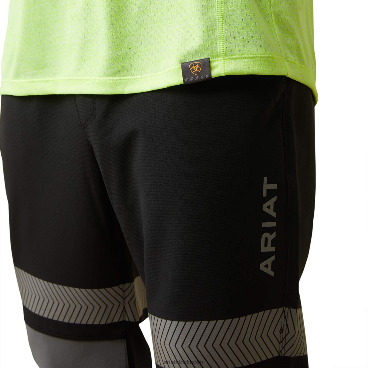 blast Ariat rebar evolution t-shirt med atletisk passform säkerhetsgul män F0484892