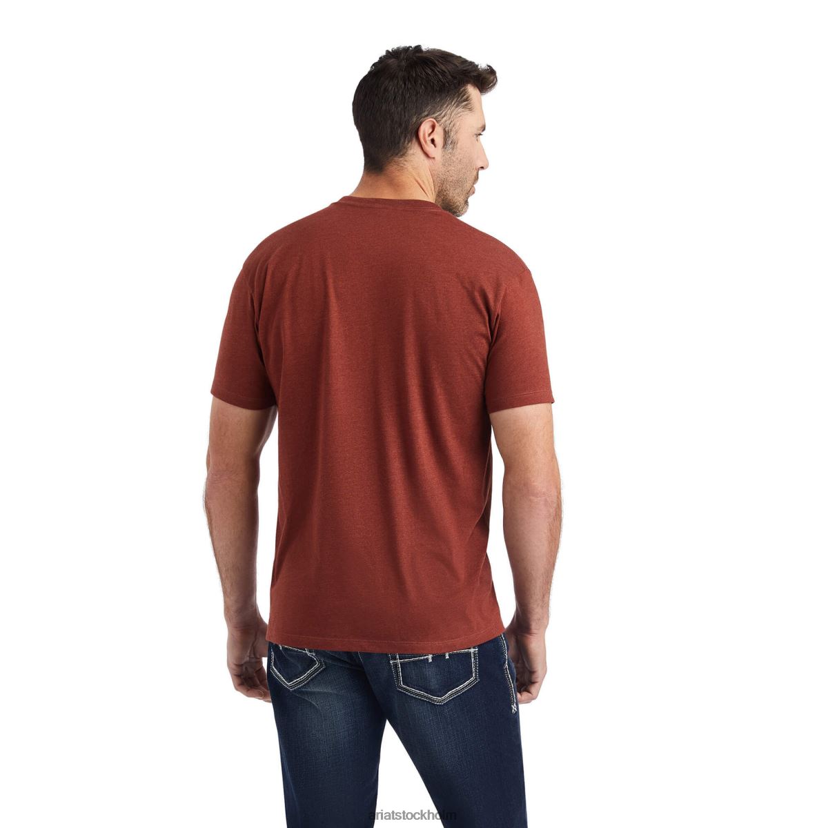 blast Ariat rep oval t-shirt rostljung män F0484672