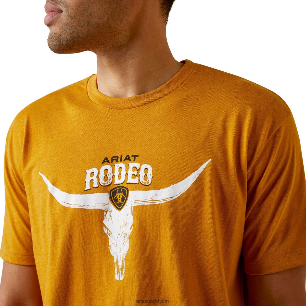 blast Ariat rodeo skalle t-shirt bockhornsljung män F0484933
