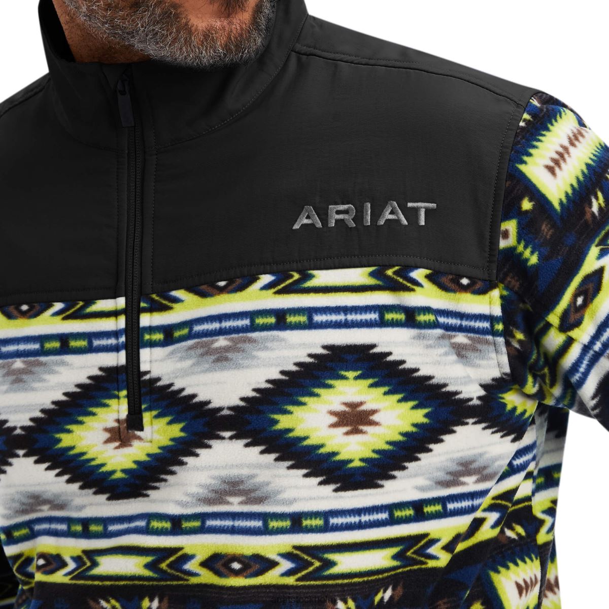 blast Ariat basis 2.0 1/4 sweatshirt med dragkedja kalkjagare sydväst män F04841433