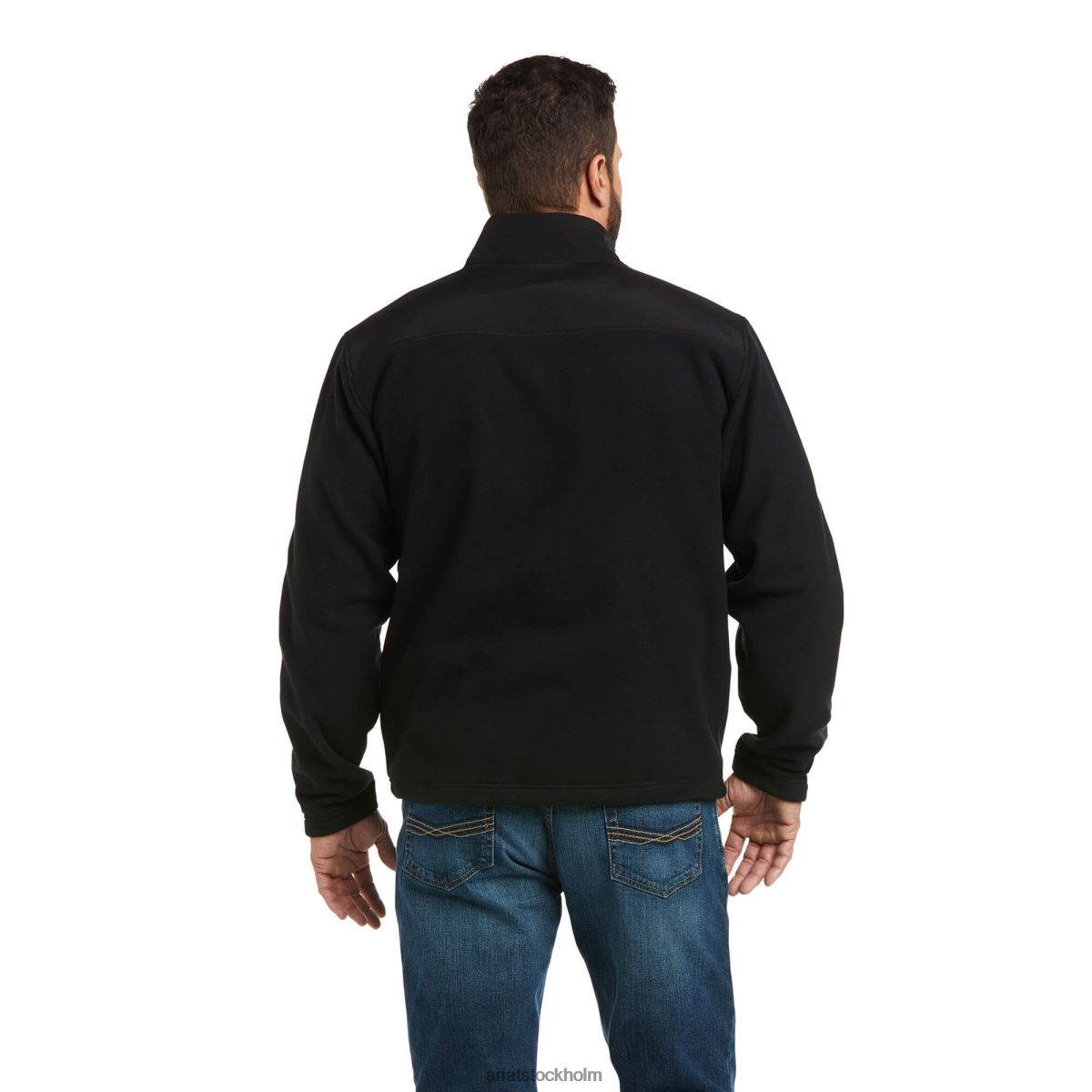 blast Ariat basis 2.0 1/4 sweatshirt med dragkedja svart män F04841389
