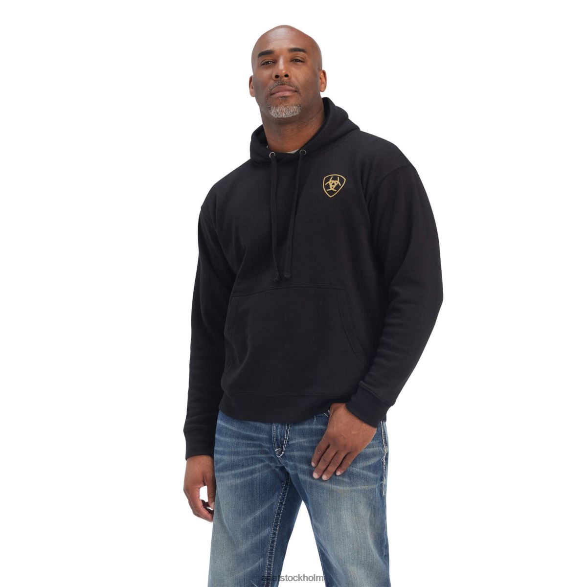 blast Ariat camo flagga sweatshirt svart män F04841443