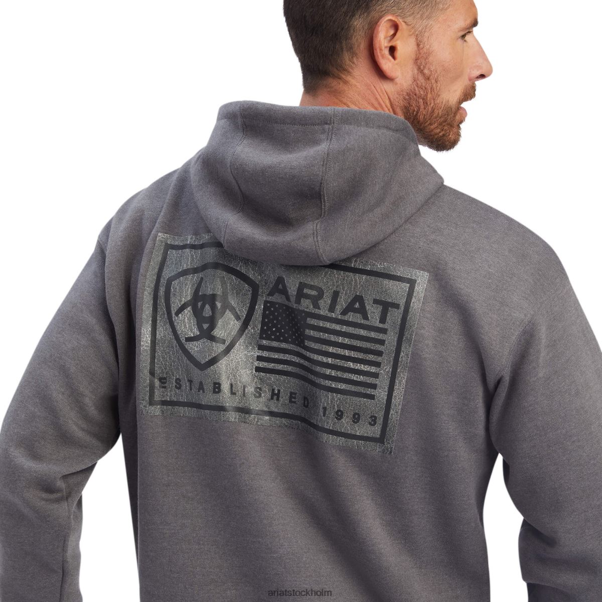 blast Ariat est block sweatshirt kolljung män F04841449