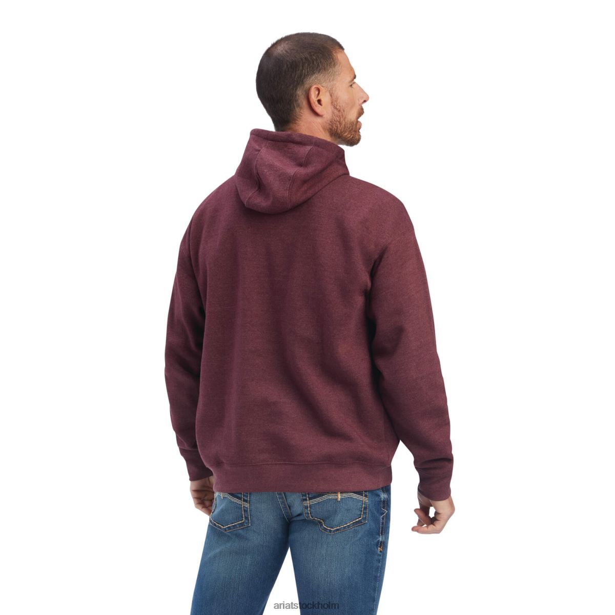 blast Ariat sydväst block sweatshirt malbec ljung män F04841408