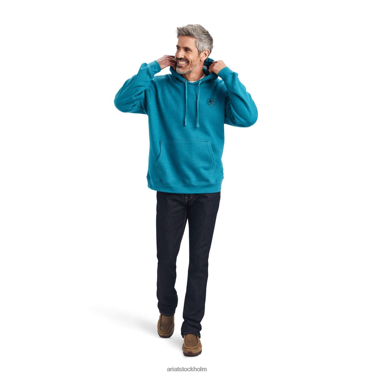 blast Ariat tröja i ökensolen havsdjup ljung män F04841448