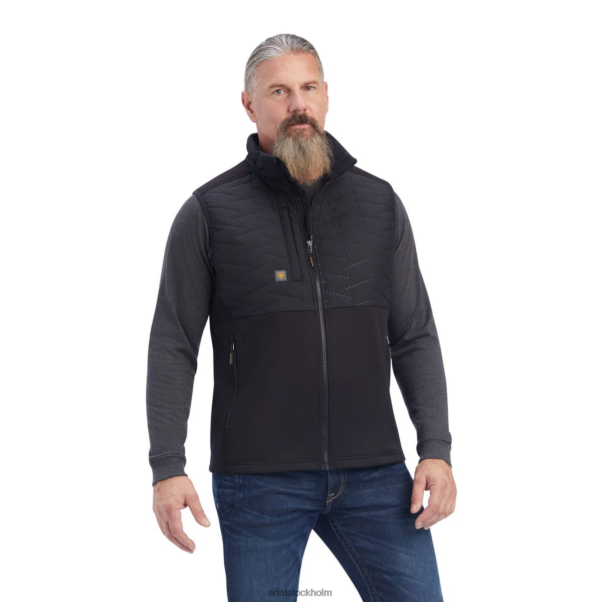 blast Ariat armeringsjärn cloud 9 väst svart män F04841628