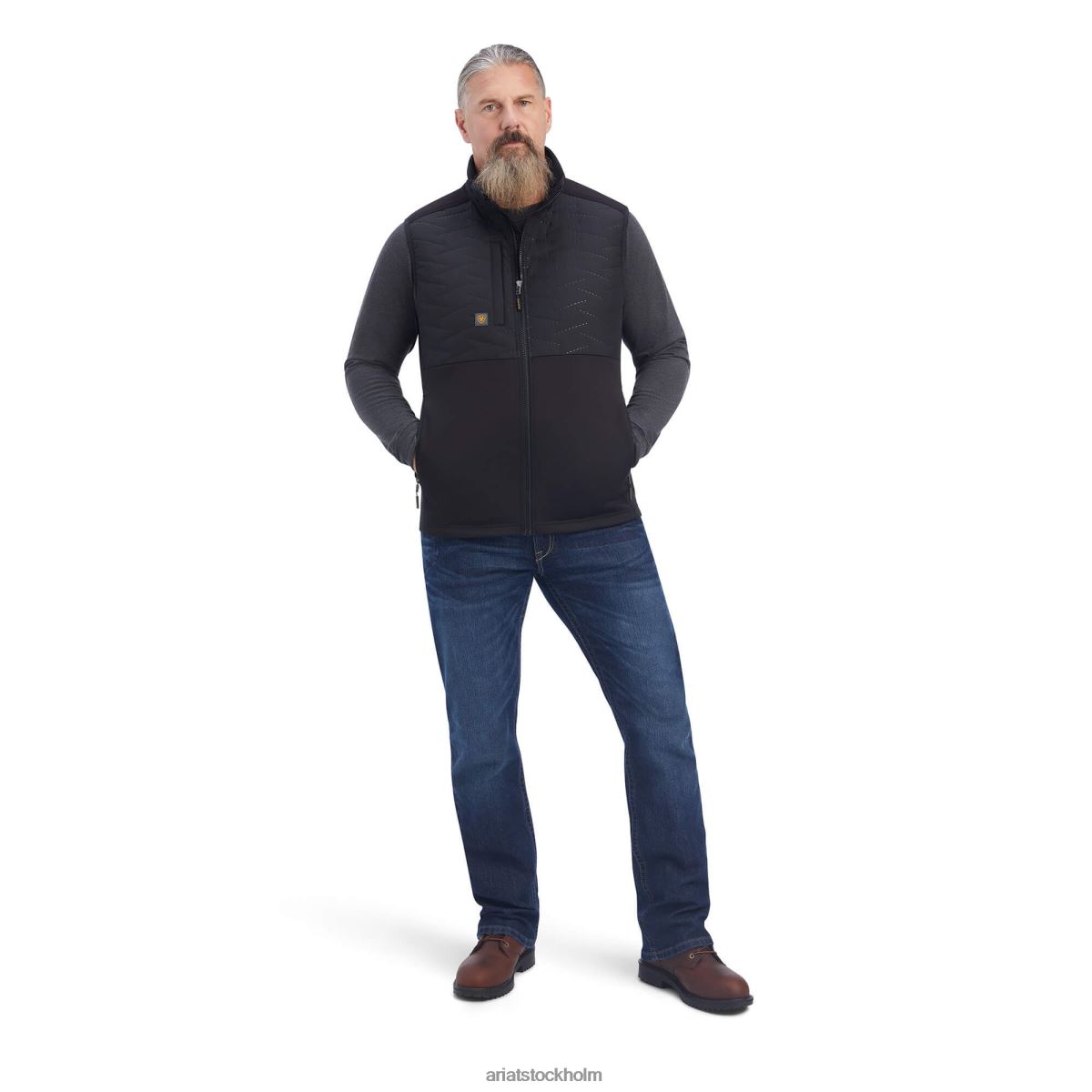 blast Ariat armeringsjärn cloud 9 väst svart män F04841628