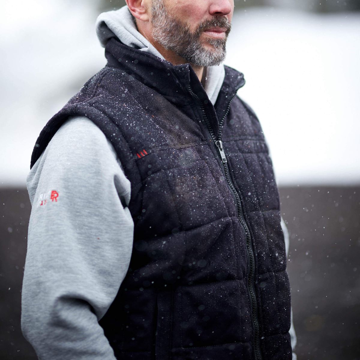 blast Ariat fr crius isolerad väst svart män F04841612