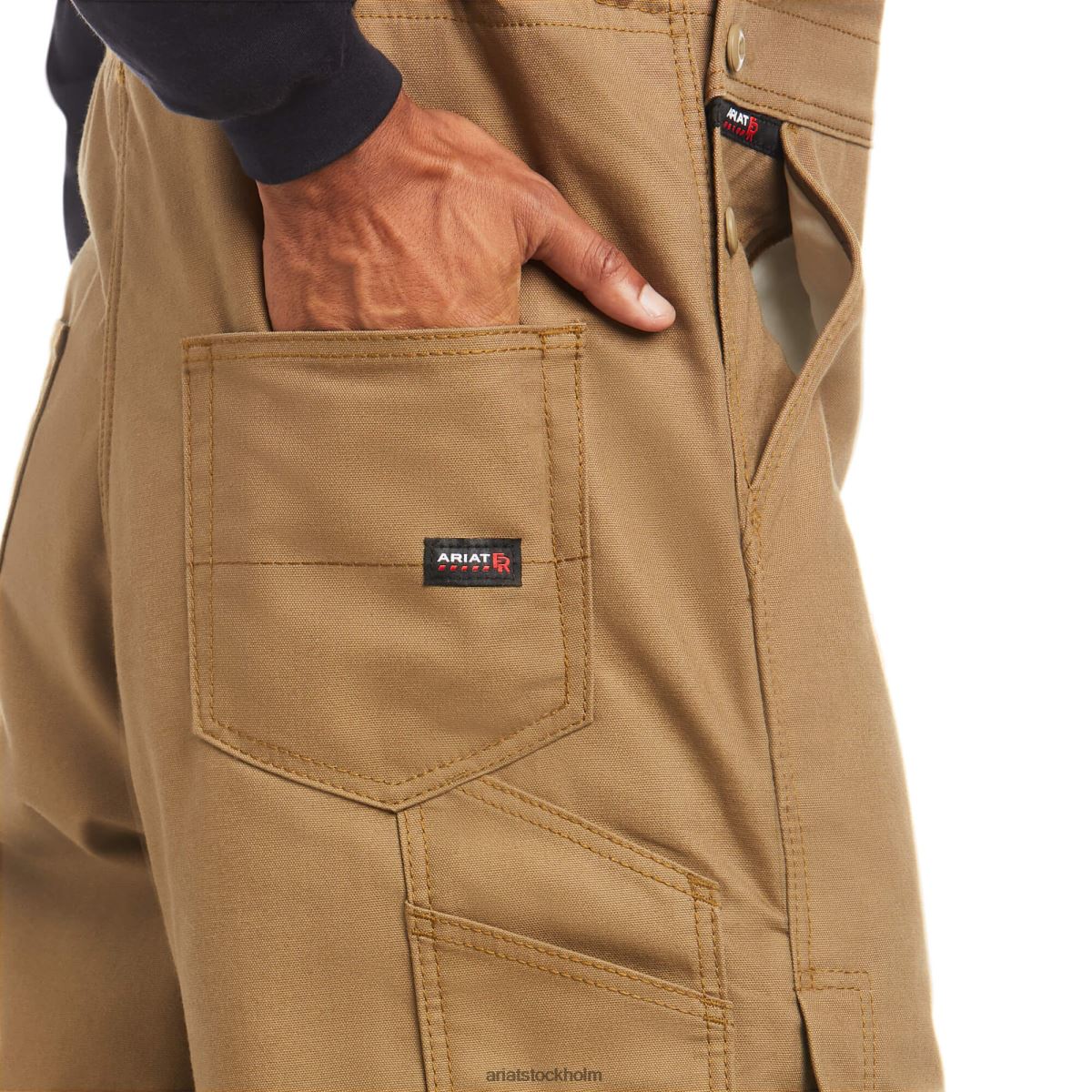 bottnar Ariat fr isolerad overall 2.0 haklapp fält khaki män F04841725
