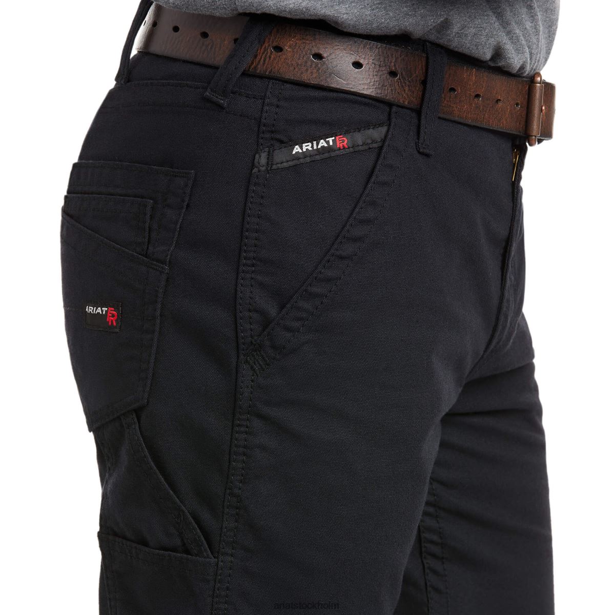 bottnar Ariat fr m4 avslappnad arbetshäst boot cut byxa svart män F04841701