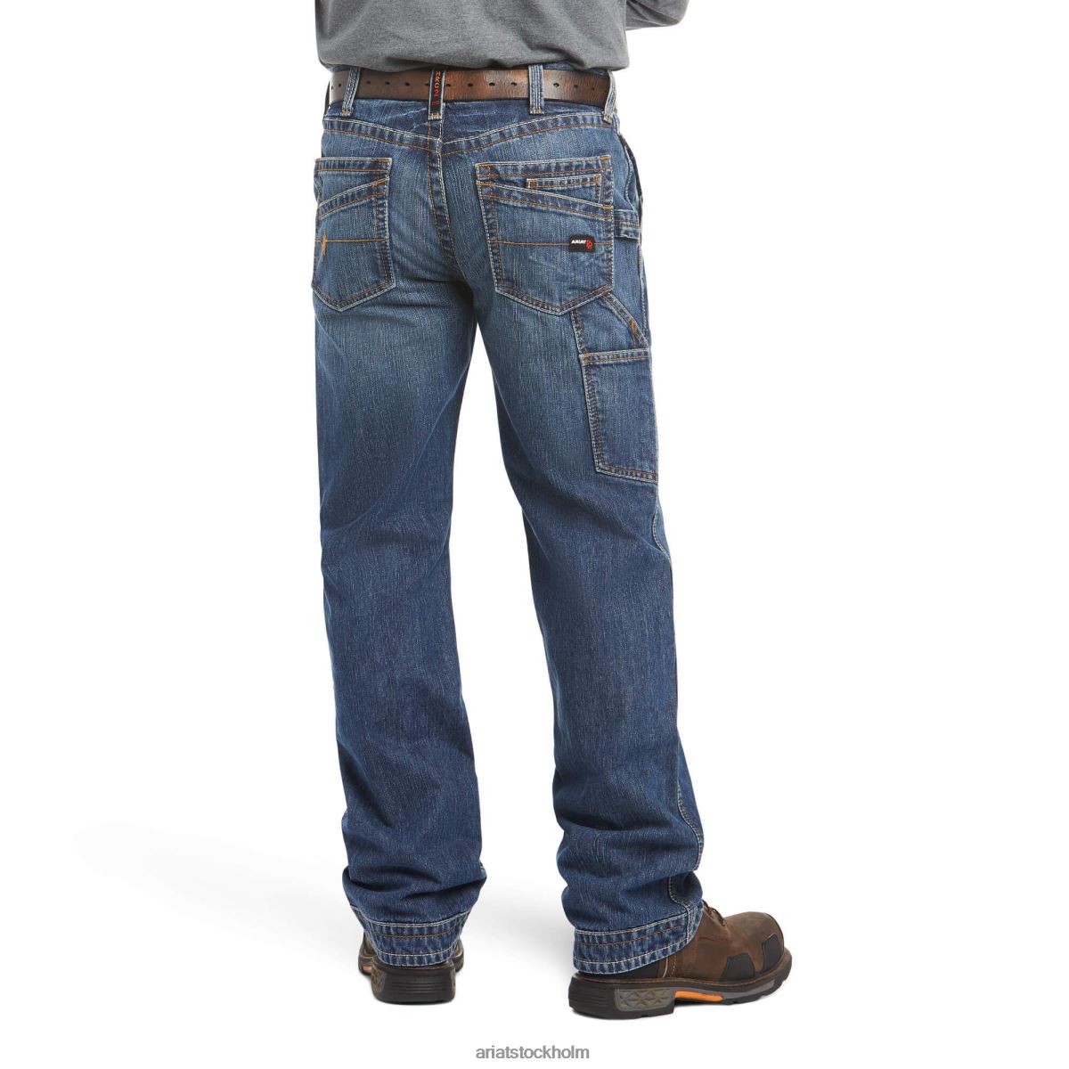 bottnar Ariat fr m4 avslappnad arbetshäst boot cut jean flinta män F04841686