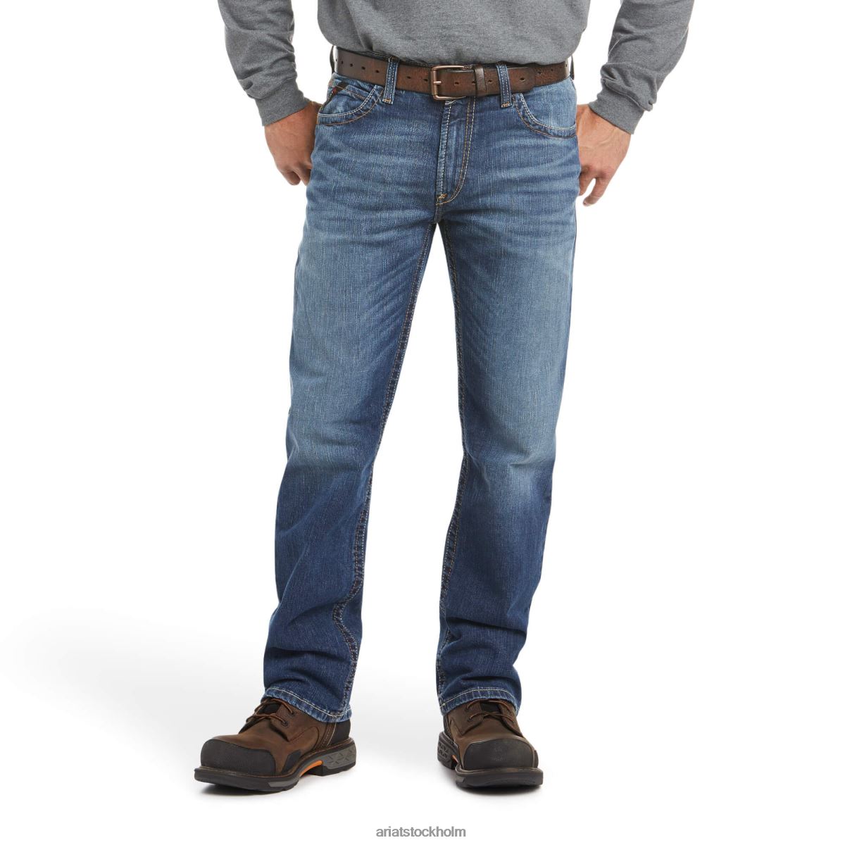 bottnar Ariat fr m4 avslappnad basic boot cut jean legering män F04841688
