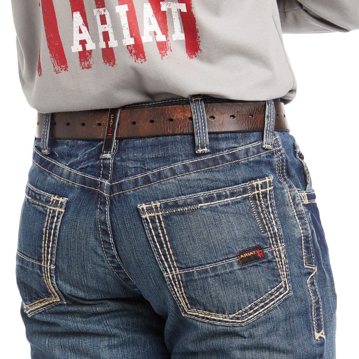 bottnar Ariat fr m4 avslappnad boundary boot cut jean lera män F0484521