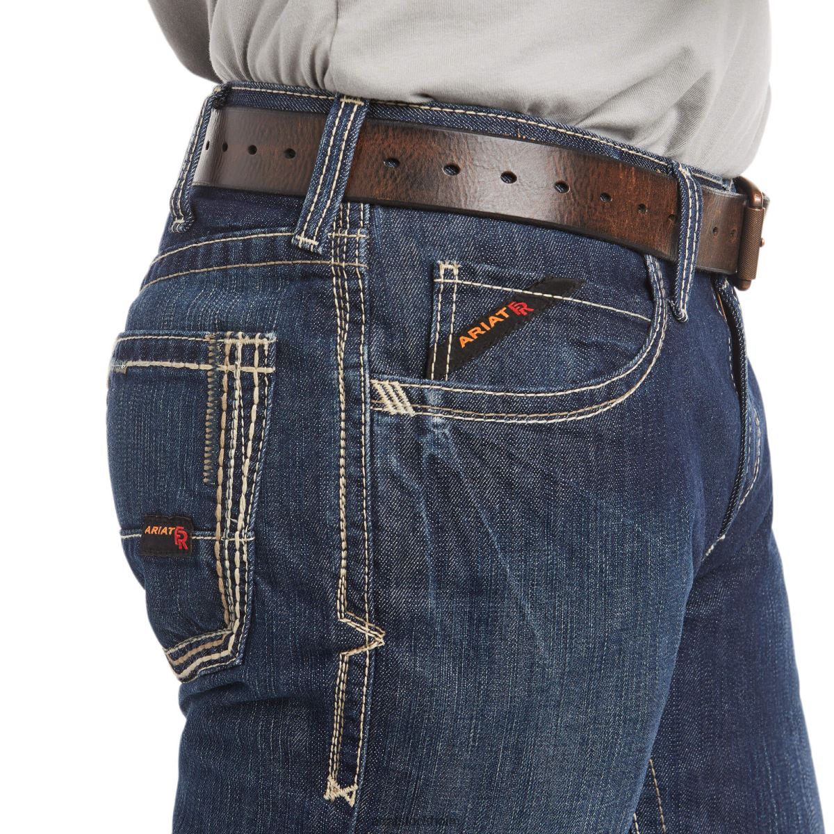 bottnar Ariat fr m4 avslappnad boundary boot cut jean skiffer män F04841693