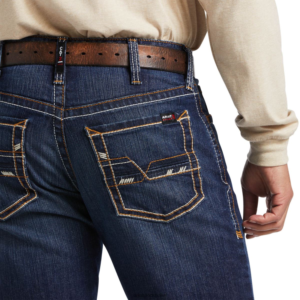 bottnar Ariat fr m4 avslappnad durastretch stillwell boot cut jean kallare män F04841684