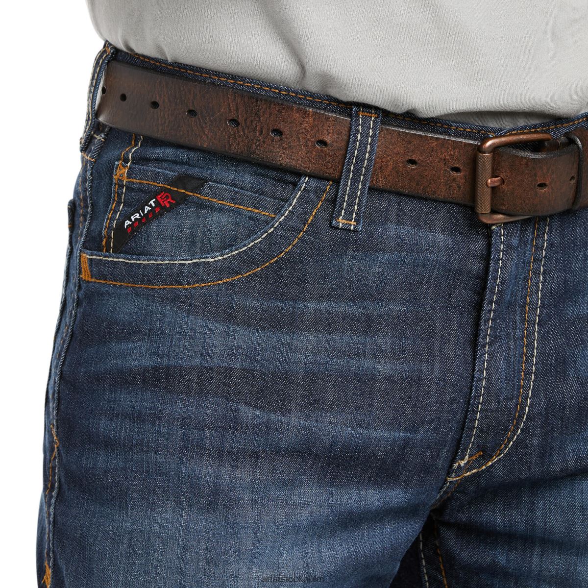 bottnar Ariat fr m4 avslappnad stretch duralight basic boot cut jean lassen män F04841682