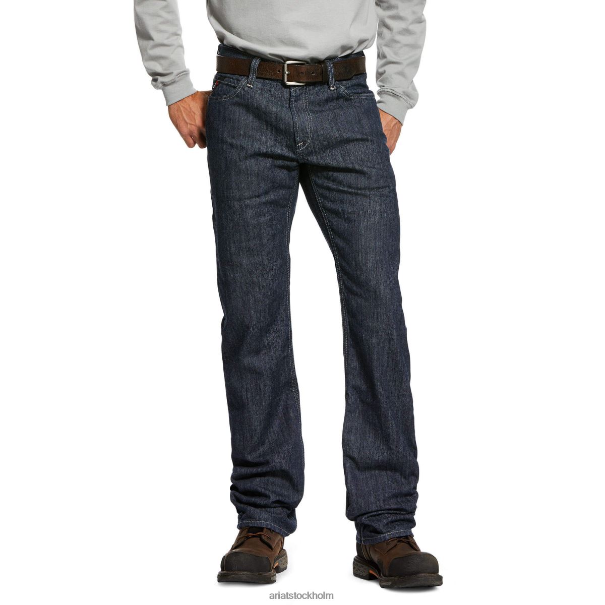 bottnar Ariat fr m4 låg resp. jeans med stretch och stövlar Skölj män F04841715