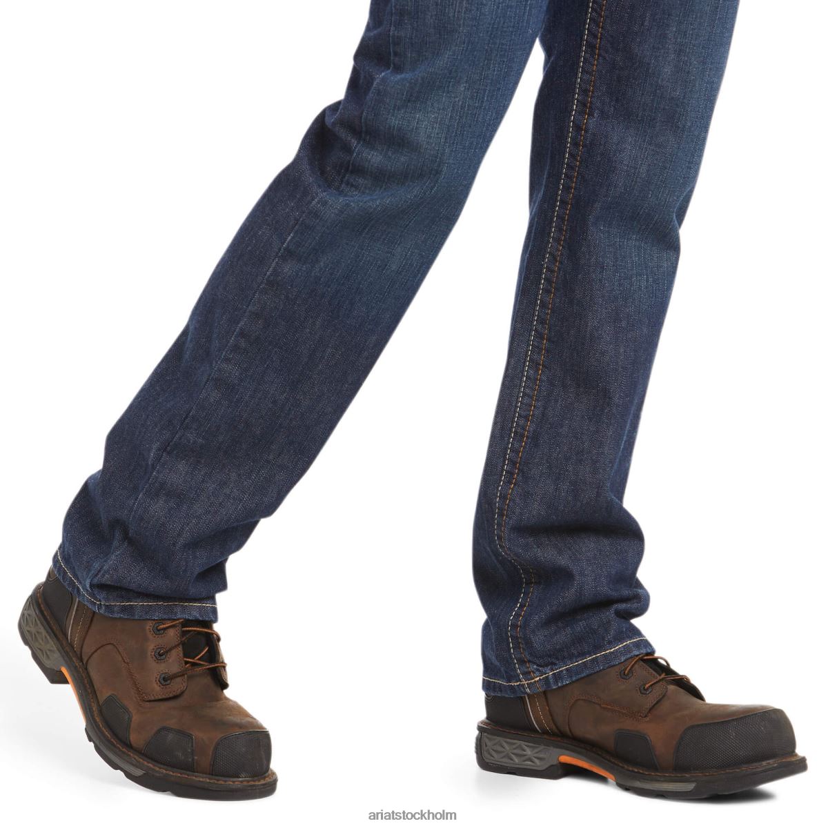 bottnar Ariat fr m5 rak basic jeans med raka ben som kan staplas skiffer män F04841707