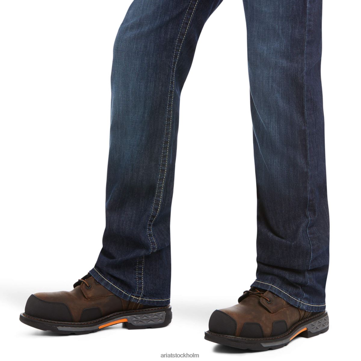 bottnar Ariat fr m5 rak duralight stretch coltrane jeans med raka ben fakturering män F04841697